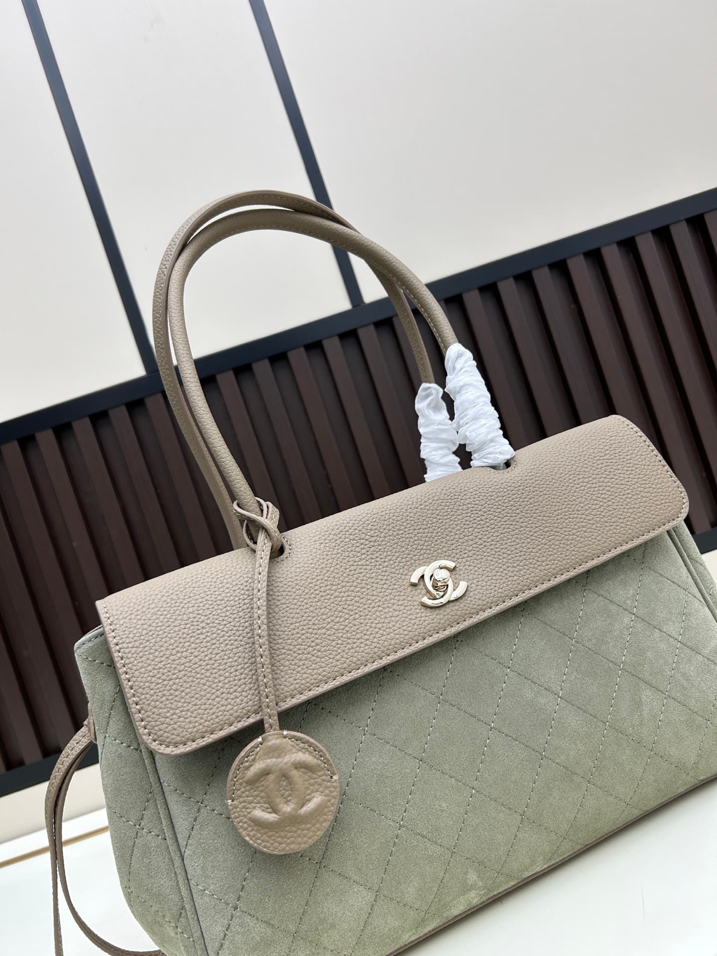 Chanel Gold Tote Bag