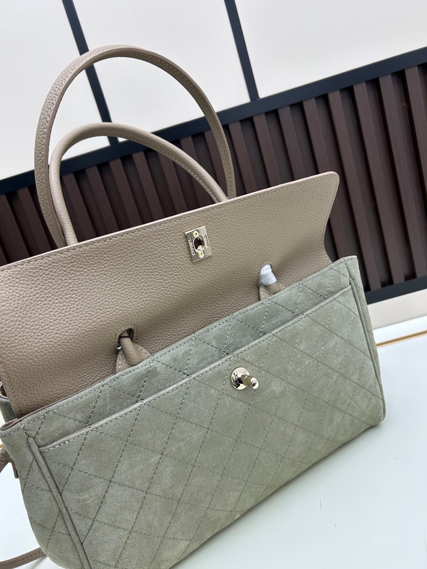 Chanel Gold Tote Bag