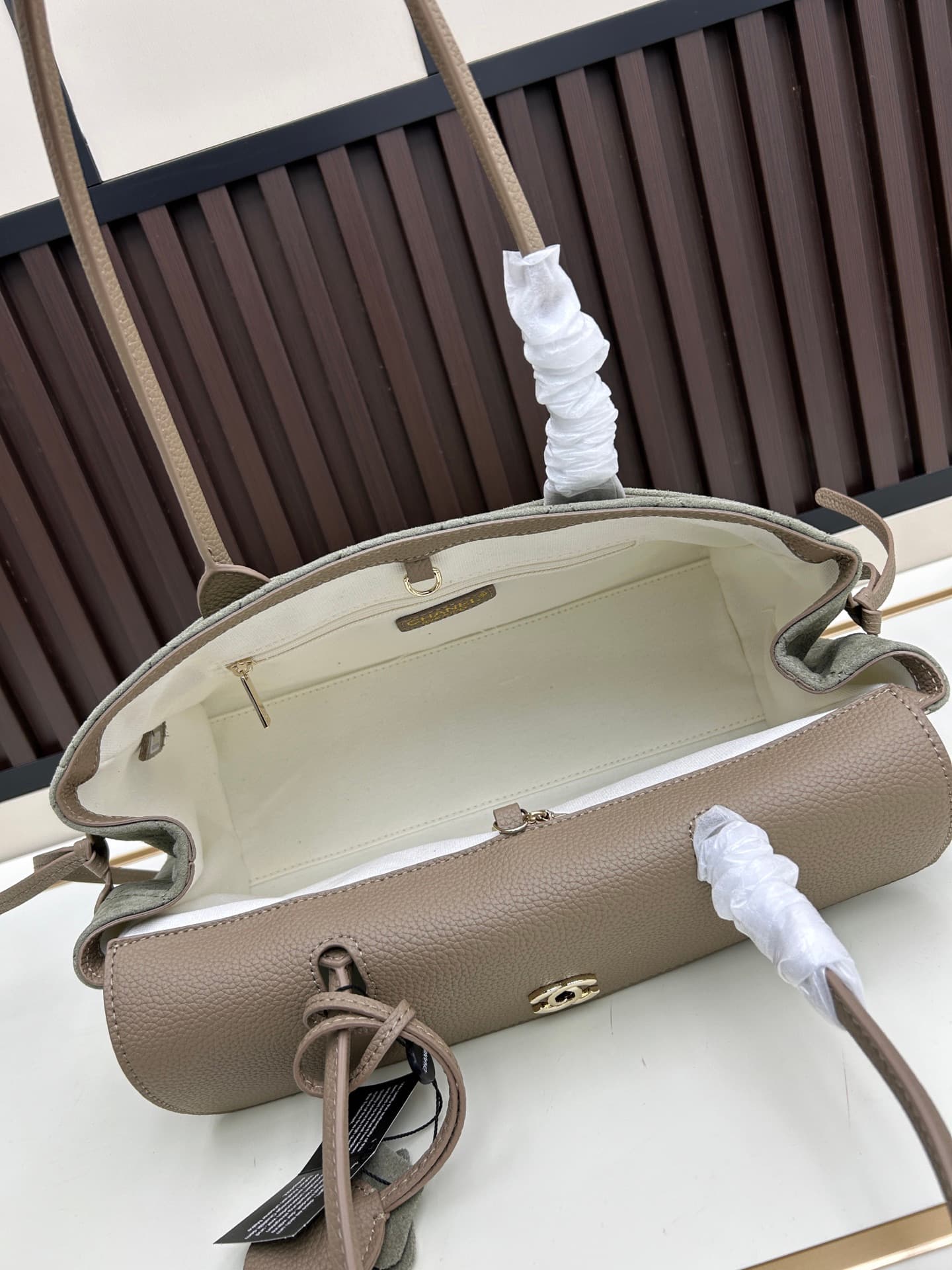 Chanel Gold Tote Bag