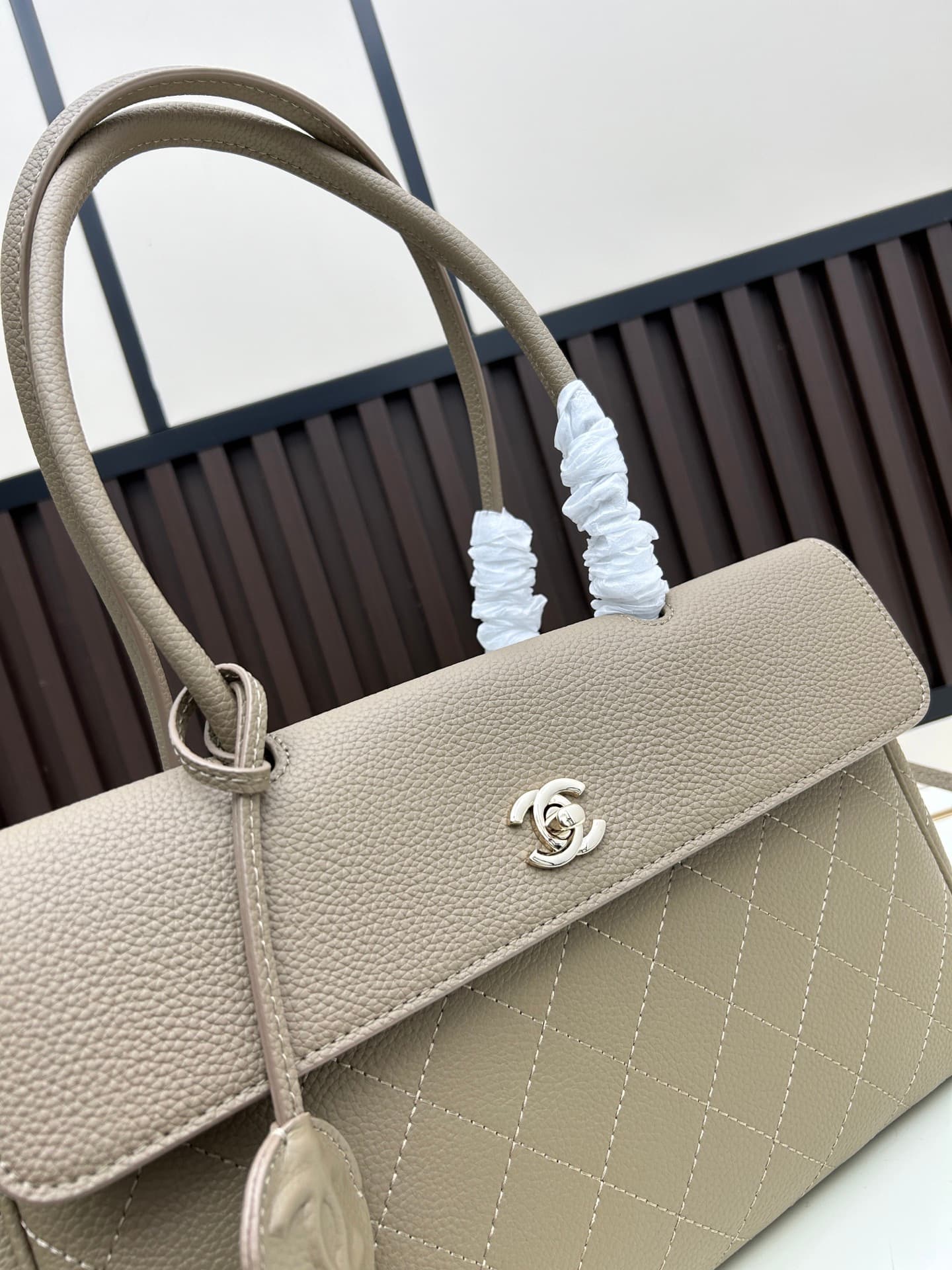 Chanel Gold Tote Bag
