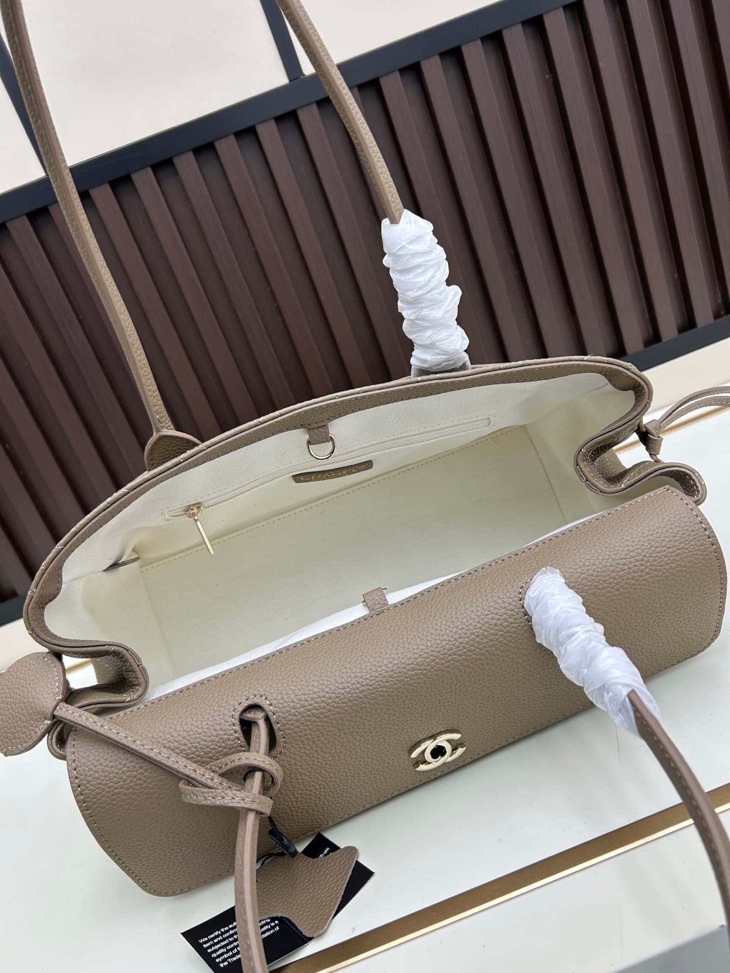 Chanel Gold Tote Bag