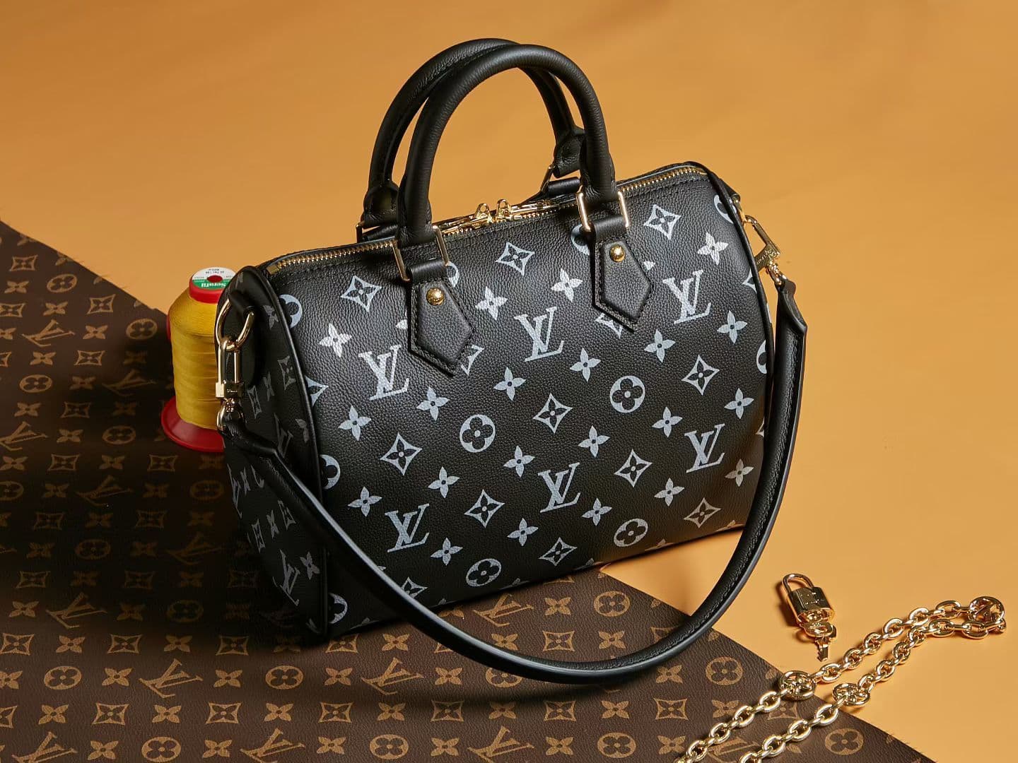 Louis Vuitton Black Bag M26691