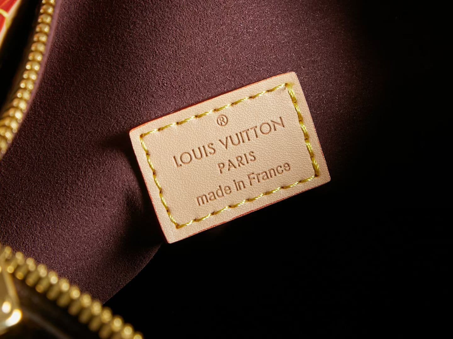 Louis Vuitton Gold Bag M27825