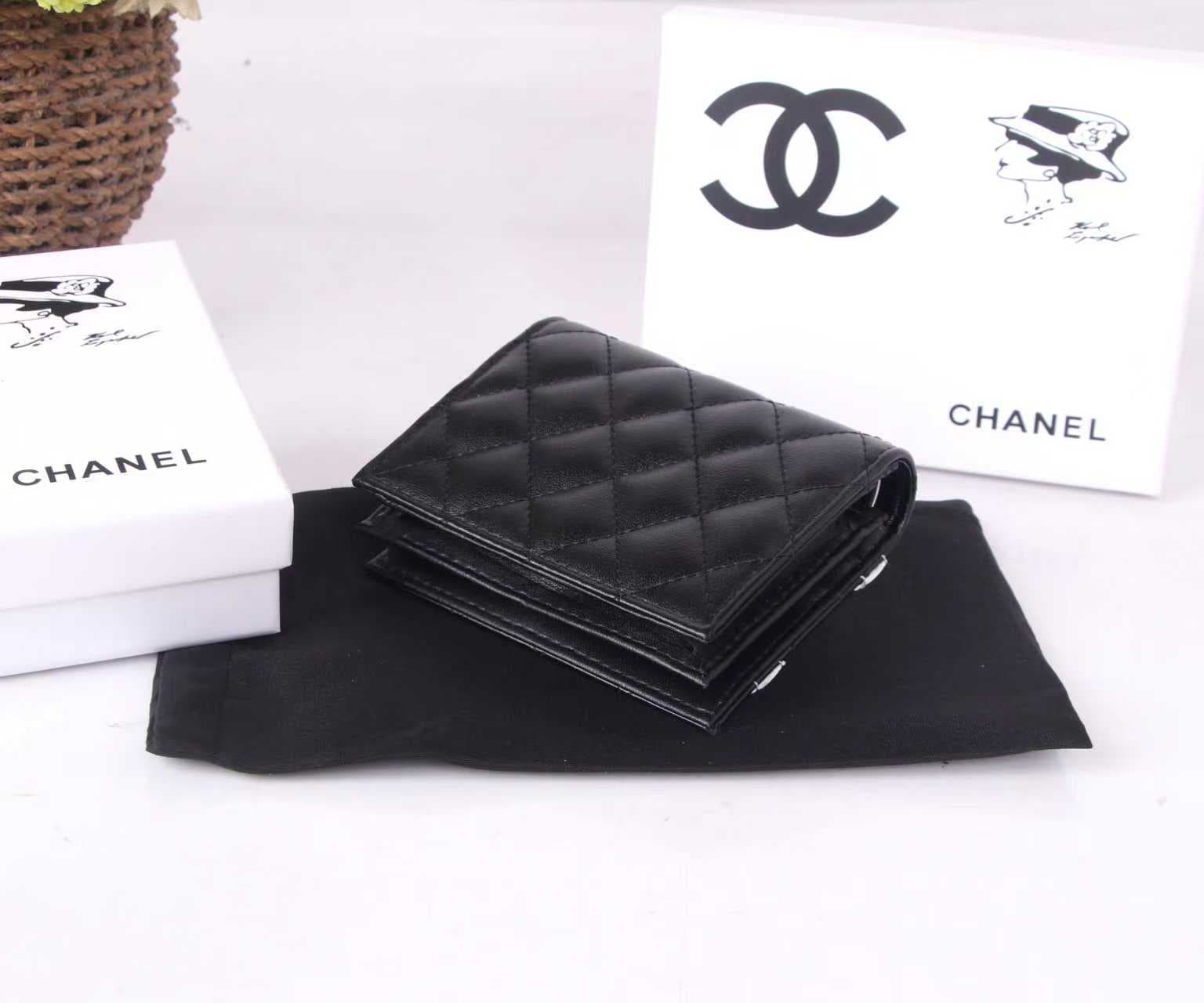 Chanel Black Wallet
