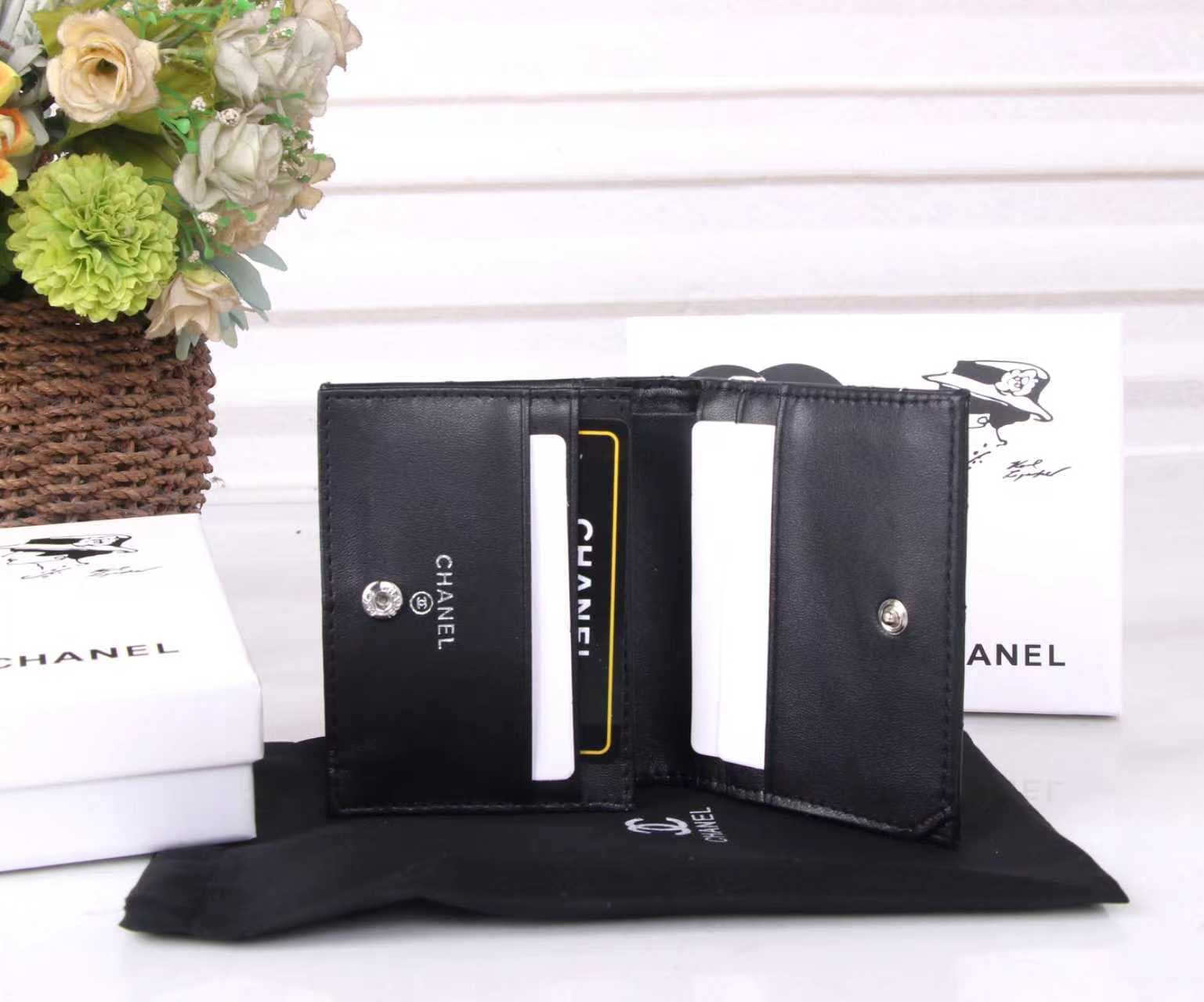 Chanel Black Wallet
