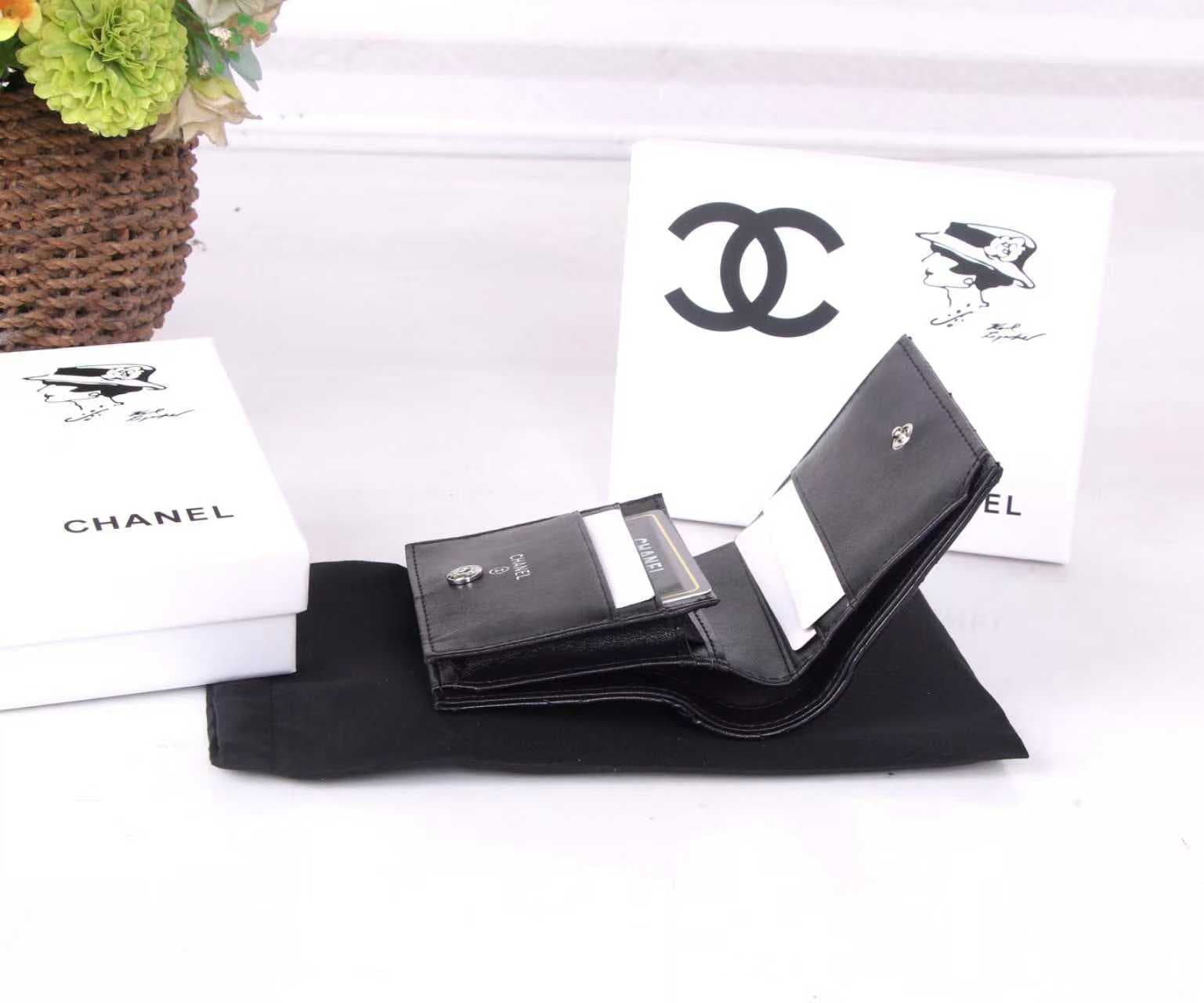 Chanel Black Wallet