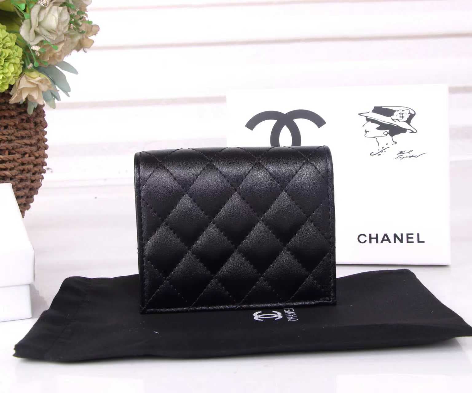 Chanel Black Wallet
