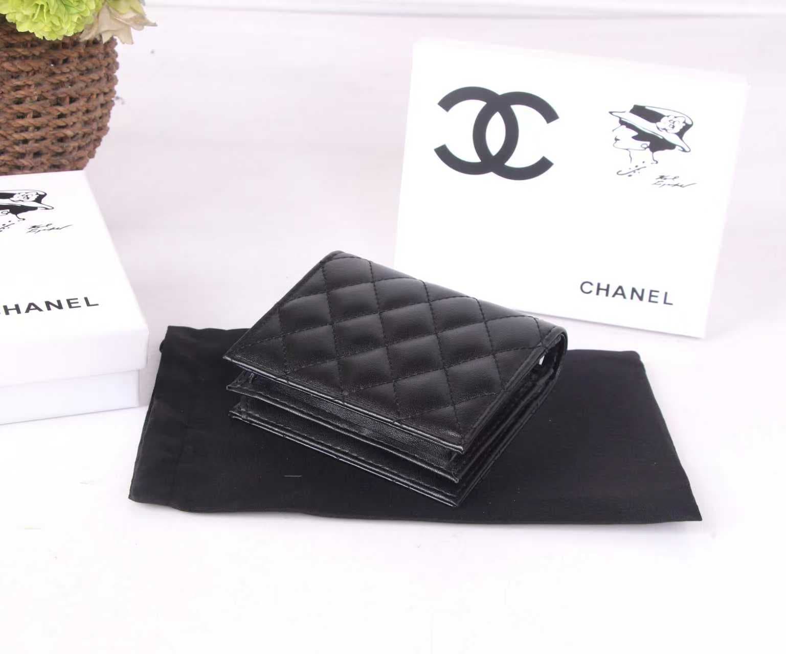 Chanel Black Wallet