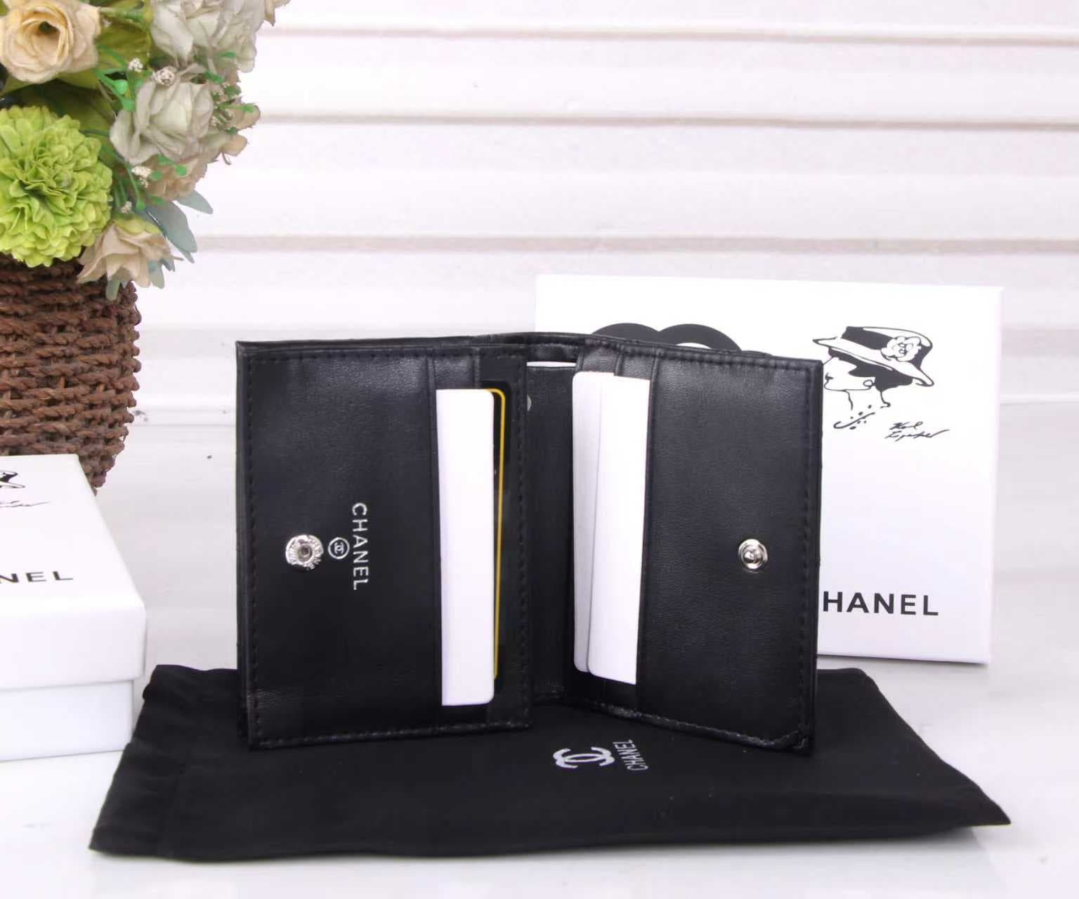 Chanel Black Wallet