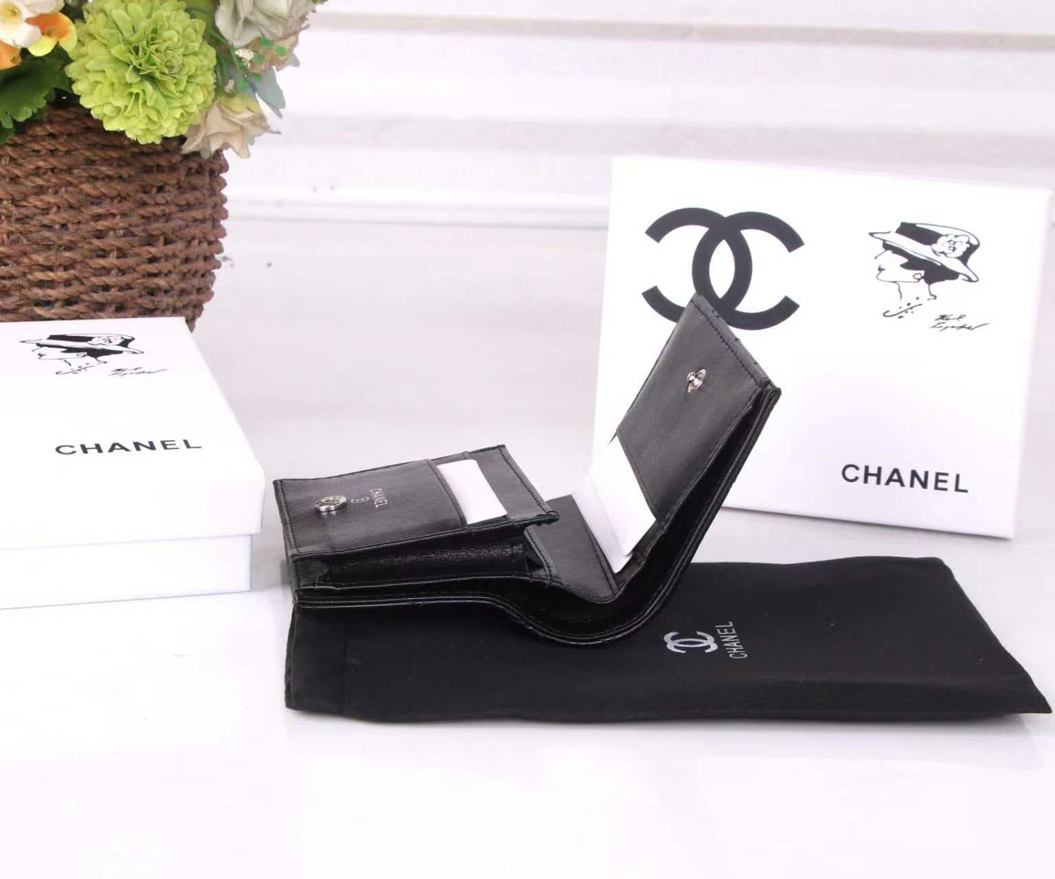 Chanel Black Wallet