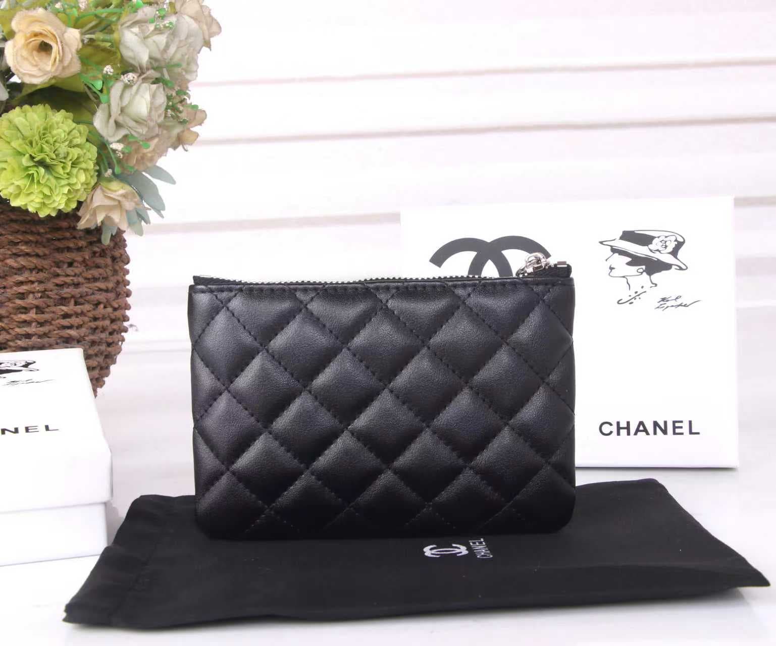 Chanel Black Wallet