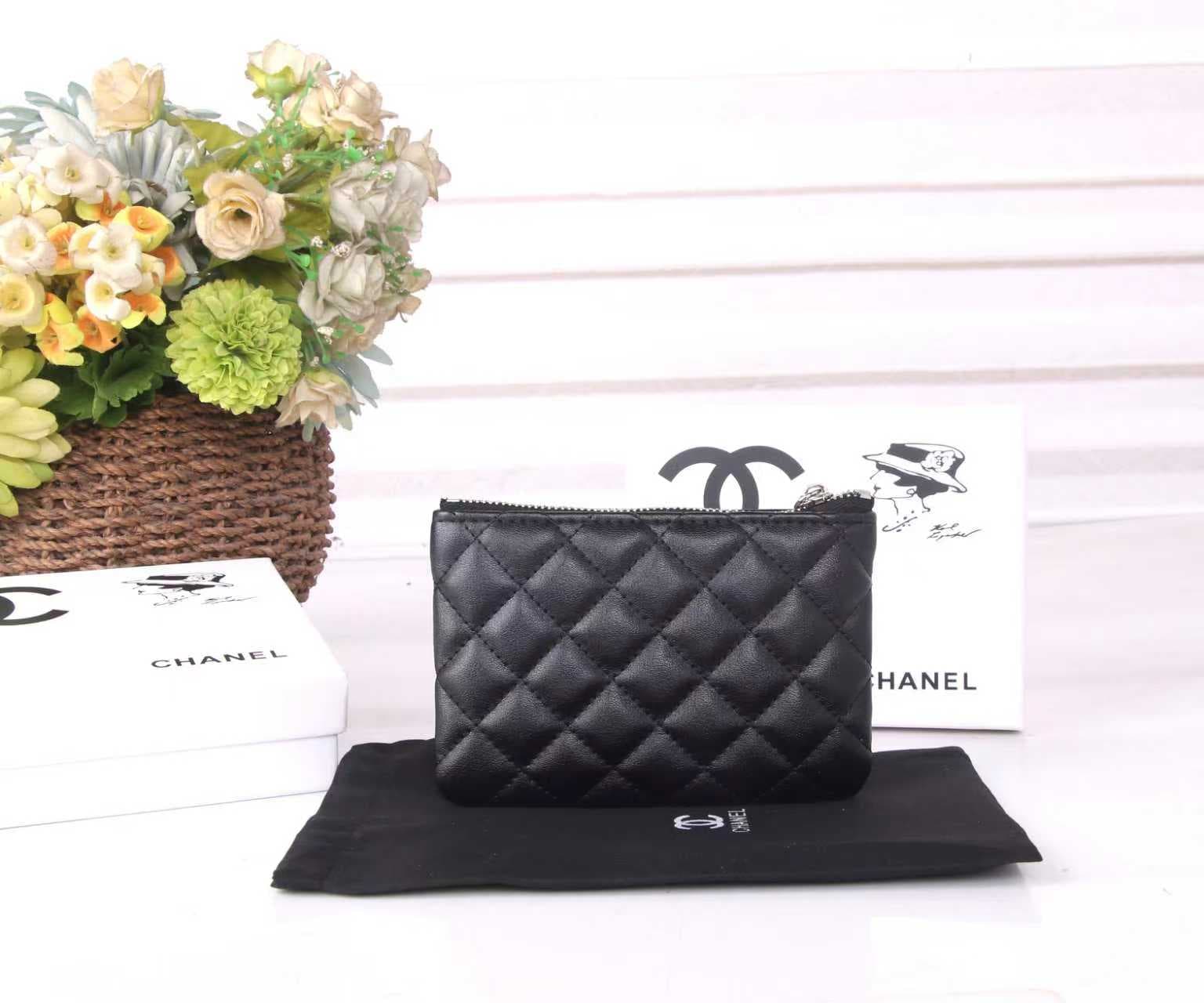 Chanel Black Wallet