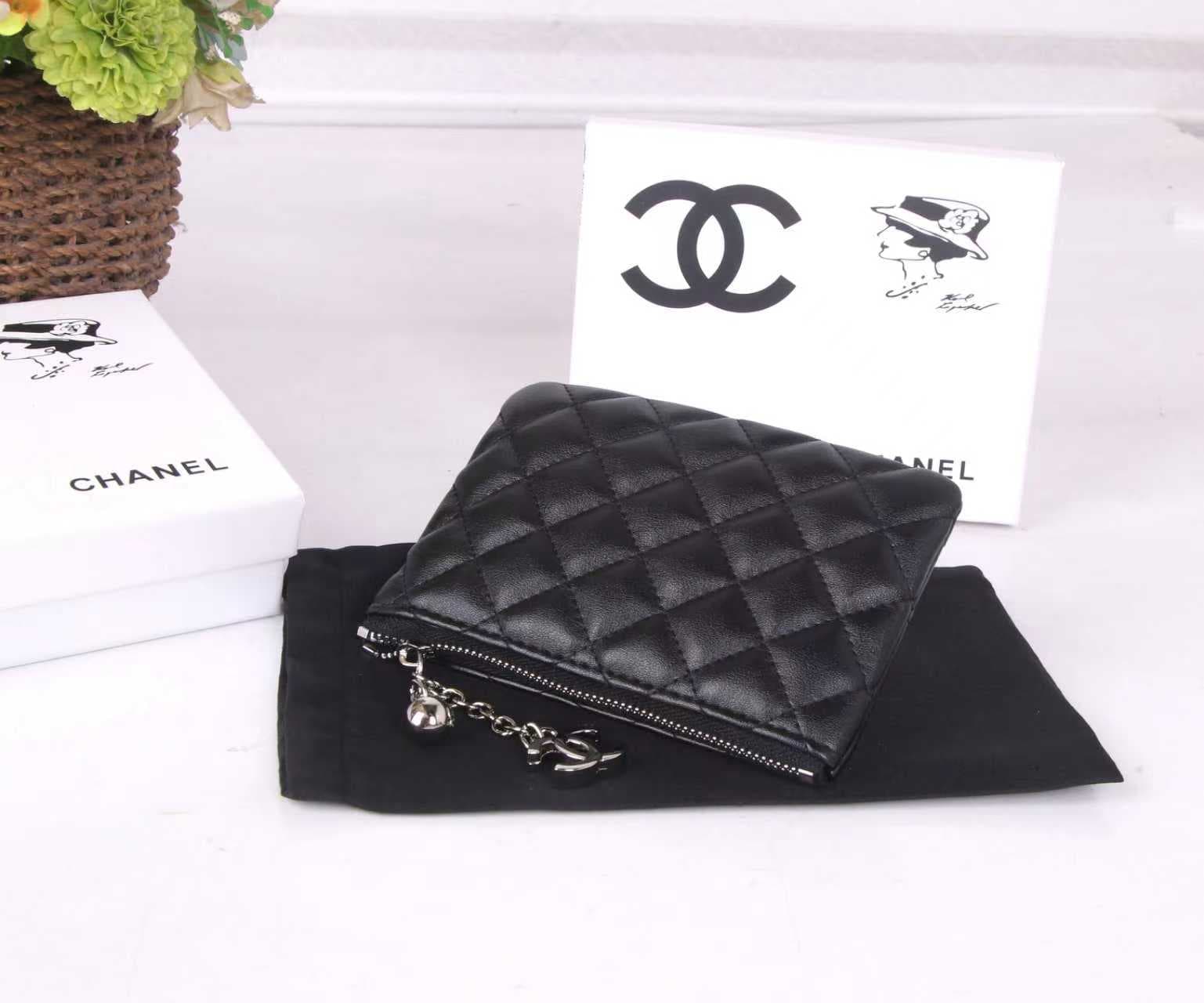 Chanel Black Wallet