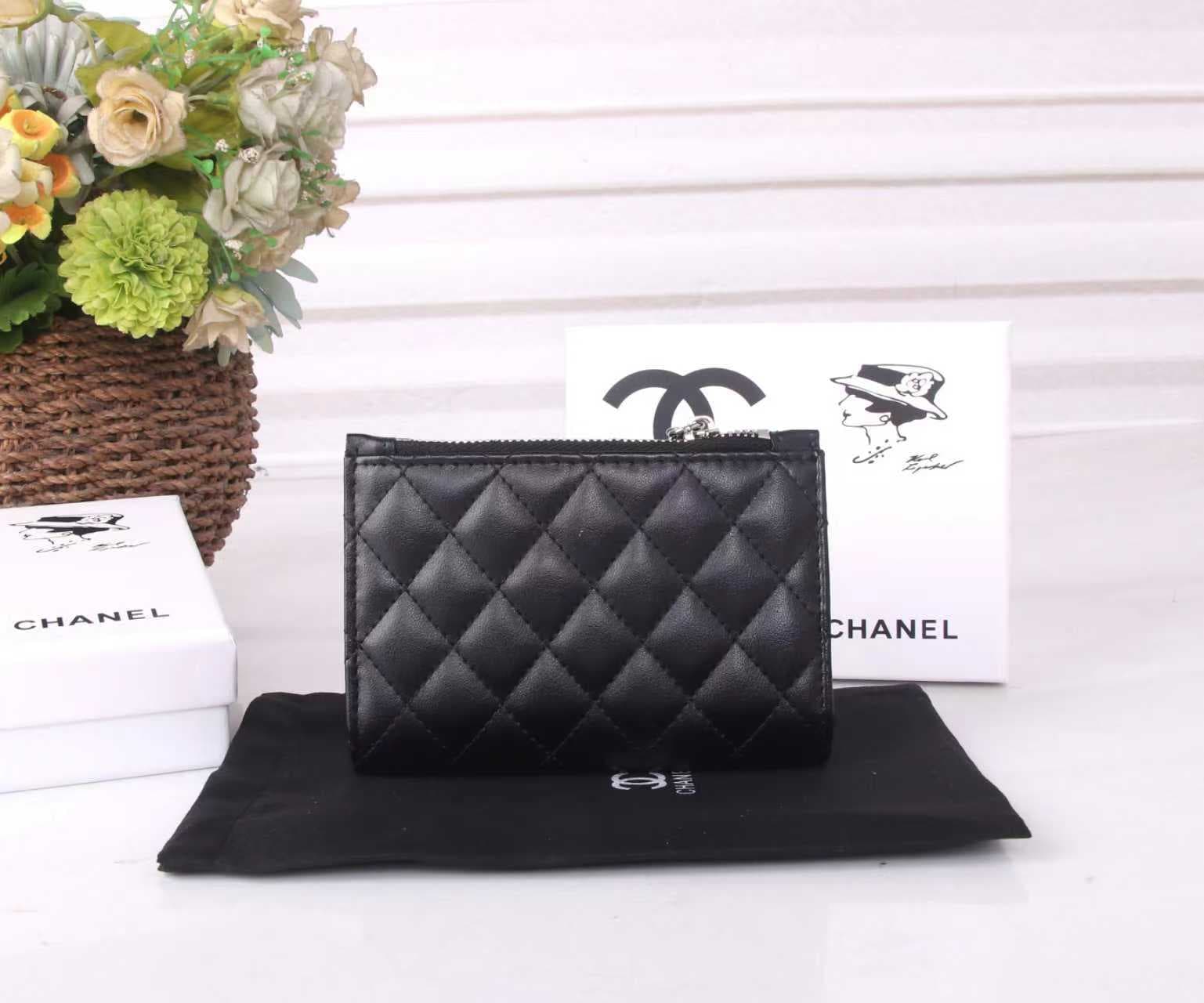 Chanel Black Wallet