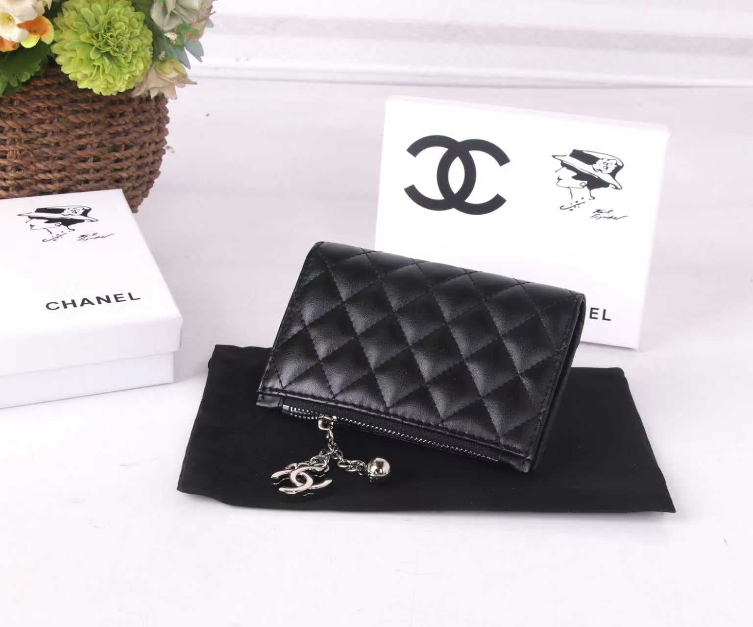 Chanel Black Wallet