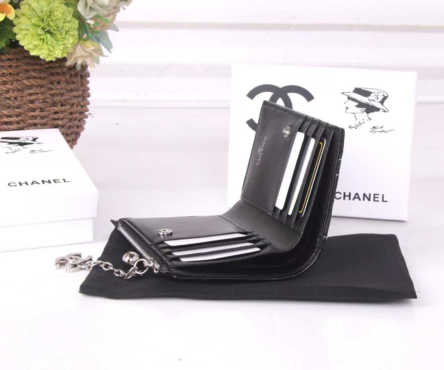 Chanel Black Wallet