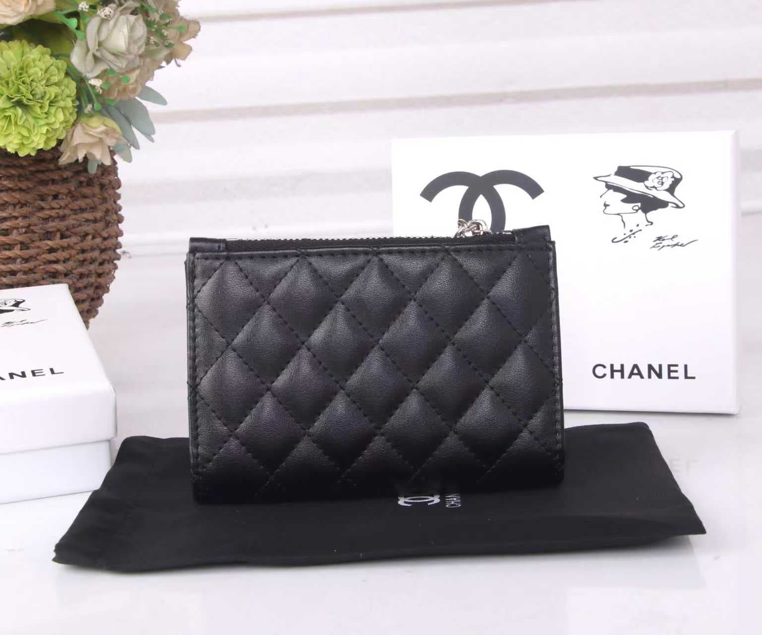 Chanel Black Wallet