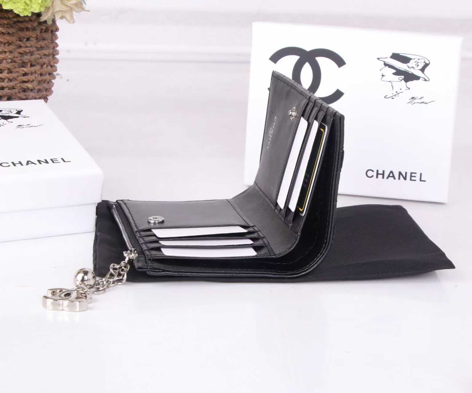 Chanel Black Wallet