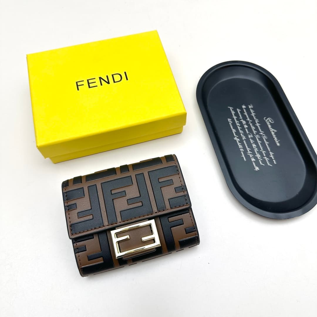 Fendi Black Wallet