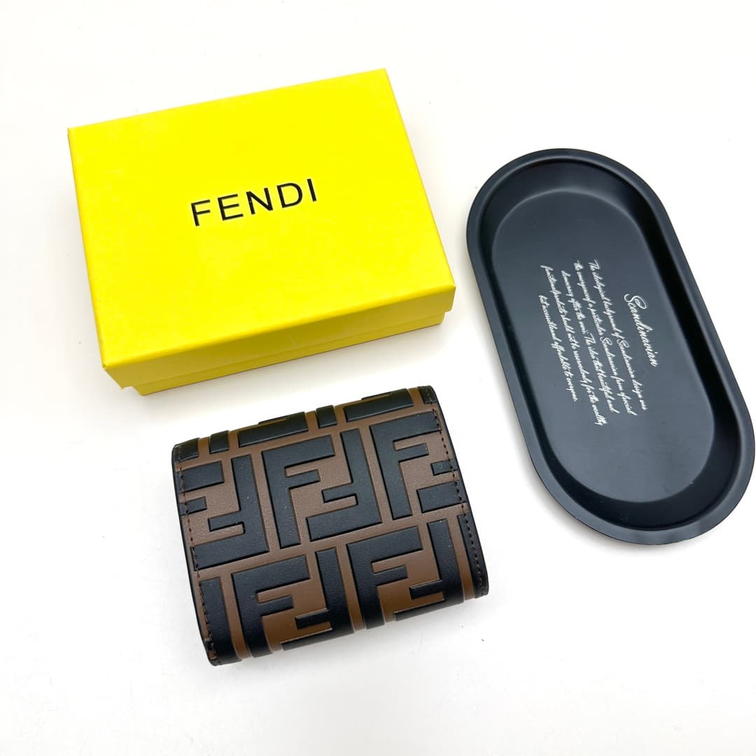 Fendi Black Wallet