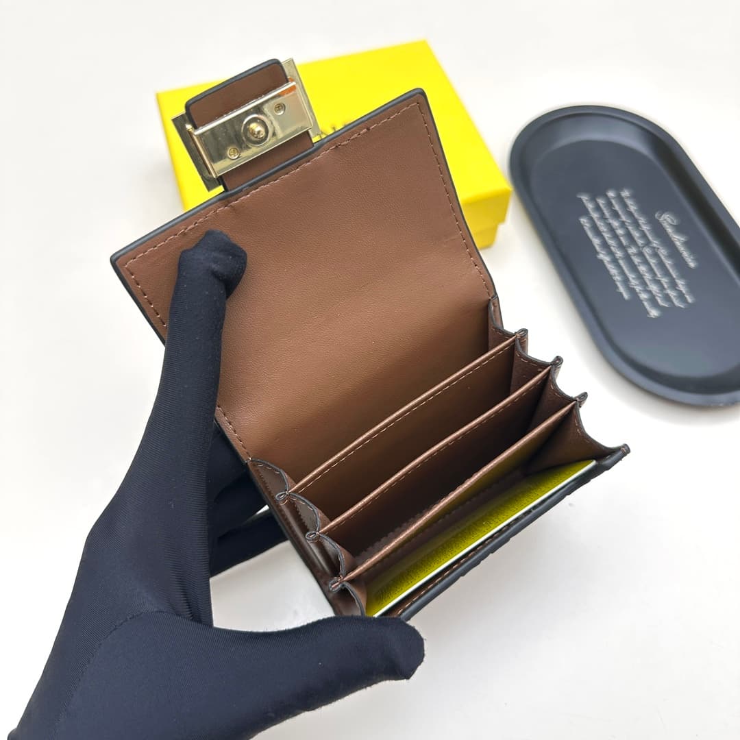 Fendi Black Wallet