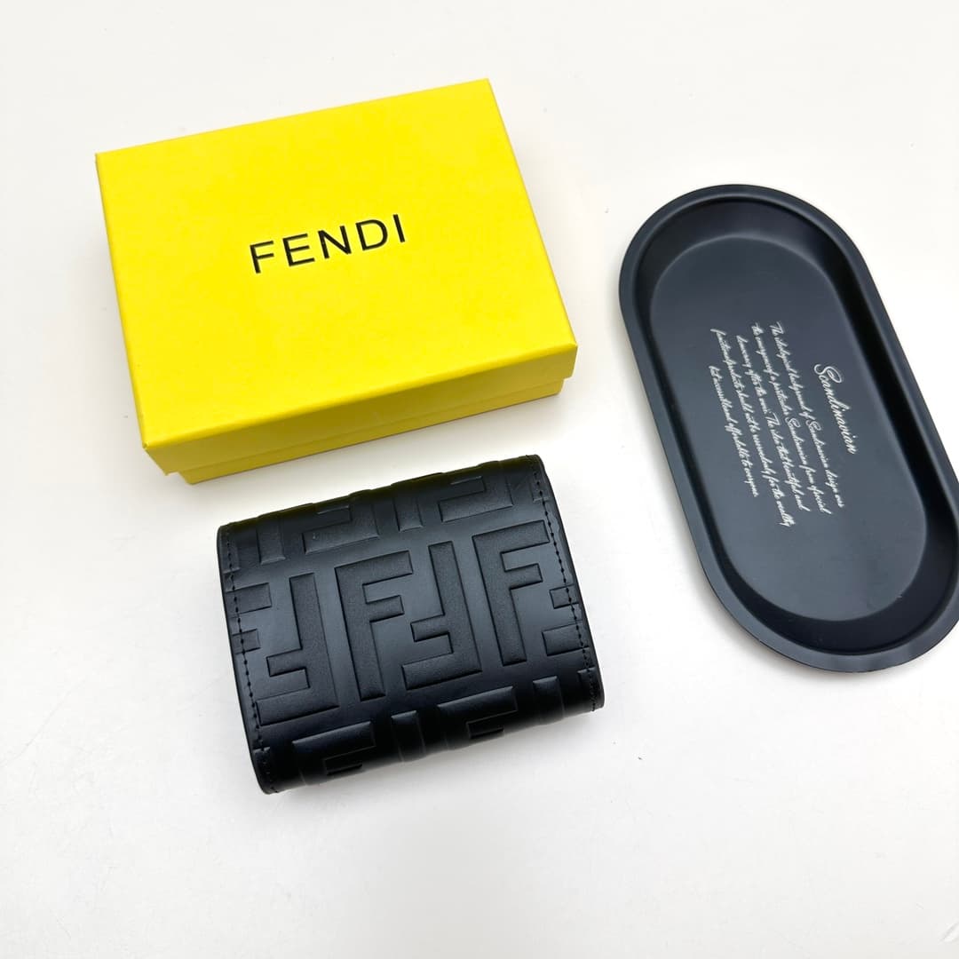 Fendi Black Wallet