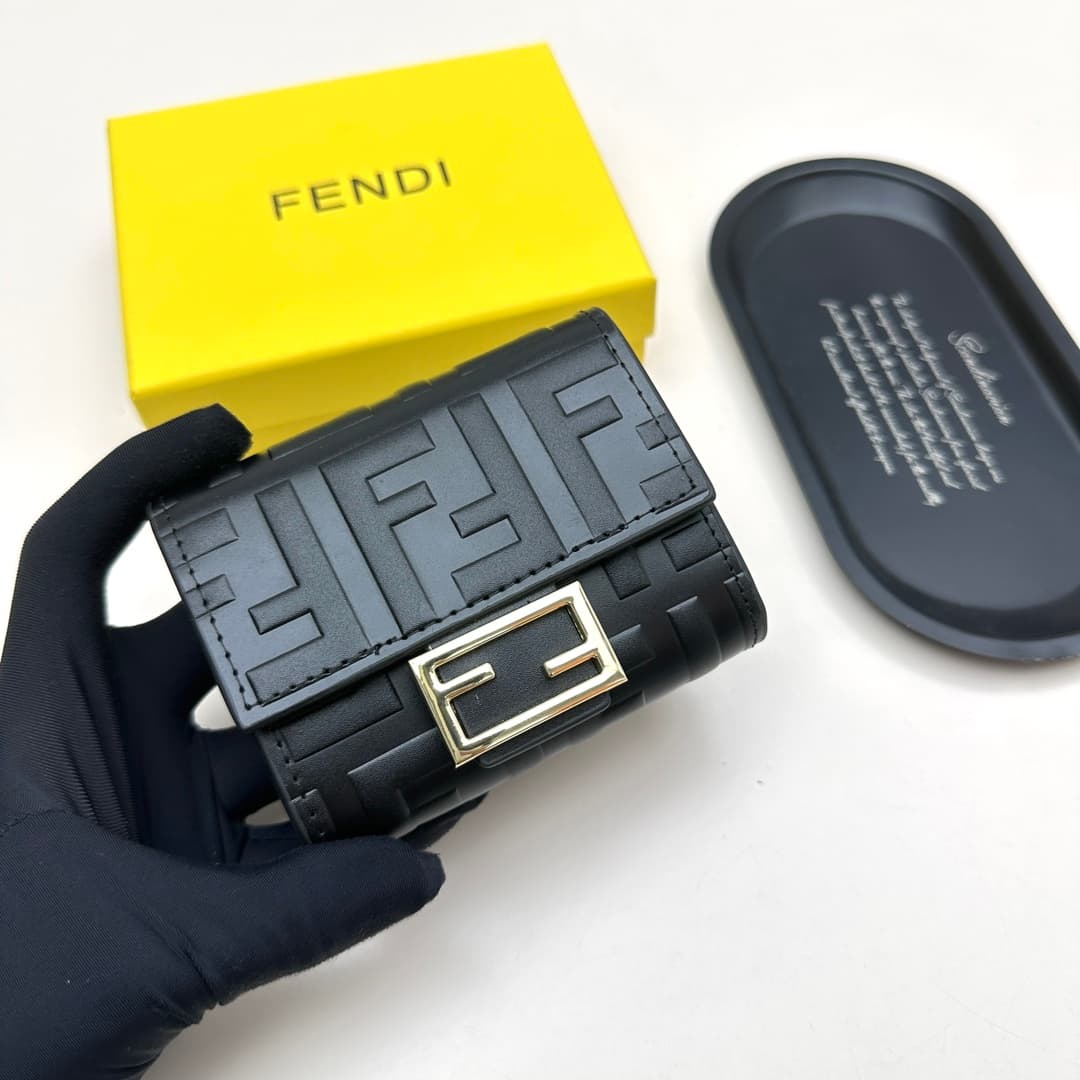 Fendi Black Wallet