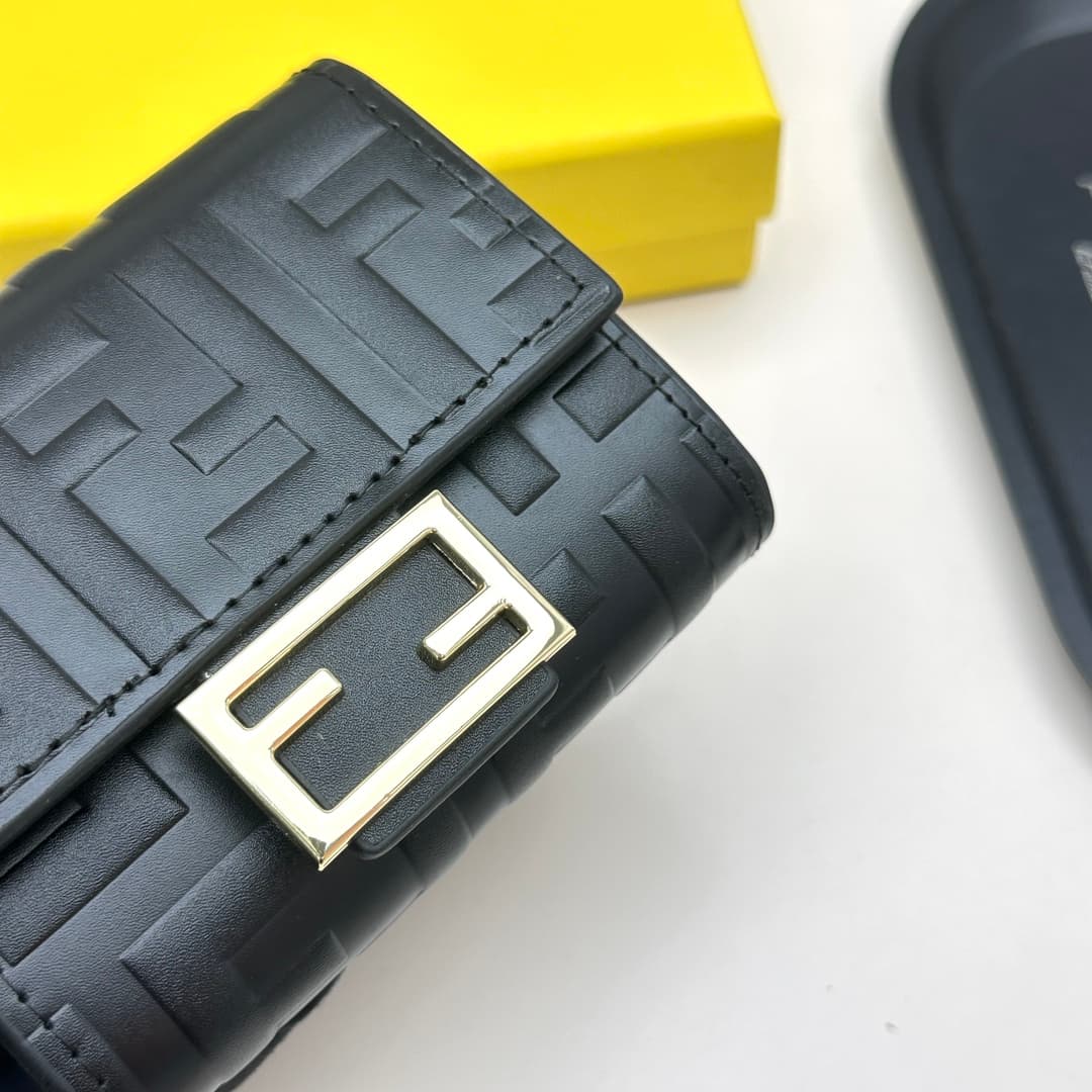 Fendi Black Wallet