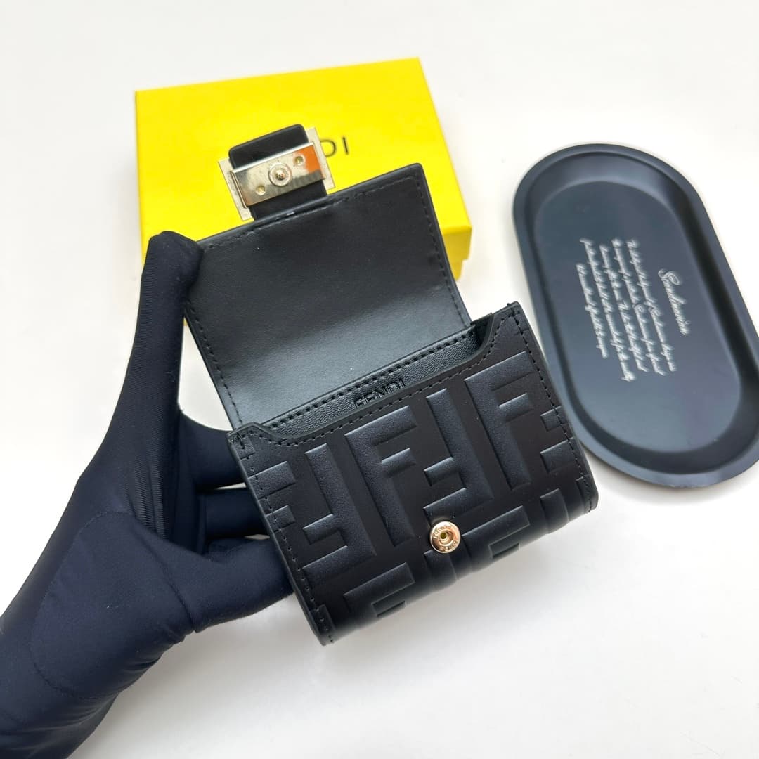 Fendi Black Wallet