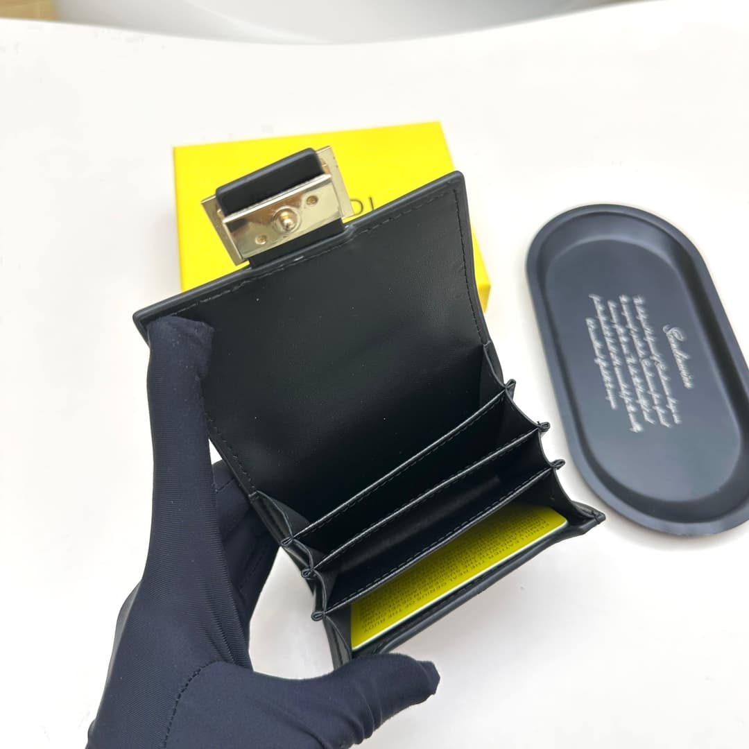 Fendi Black Wallet