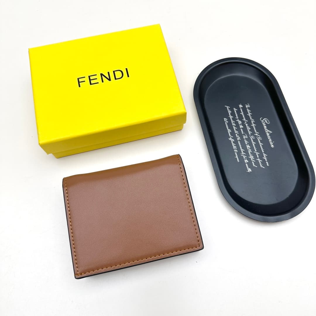 Fendi Black Wallet