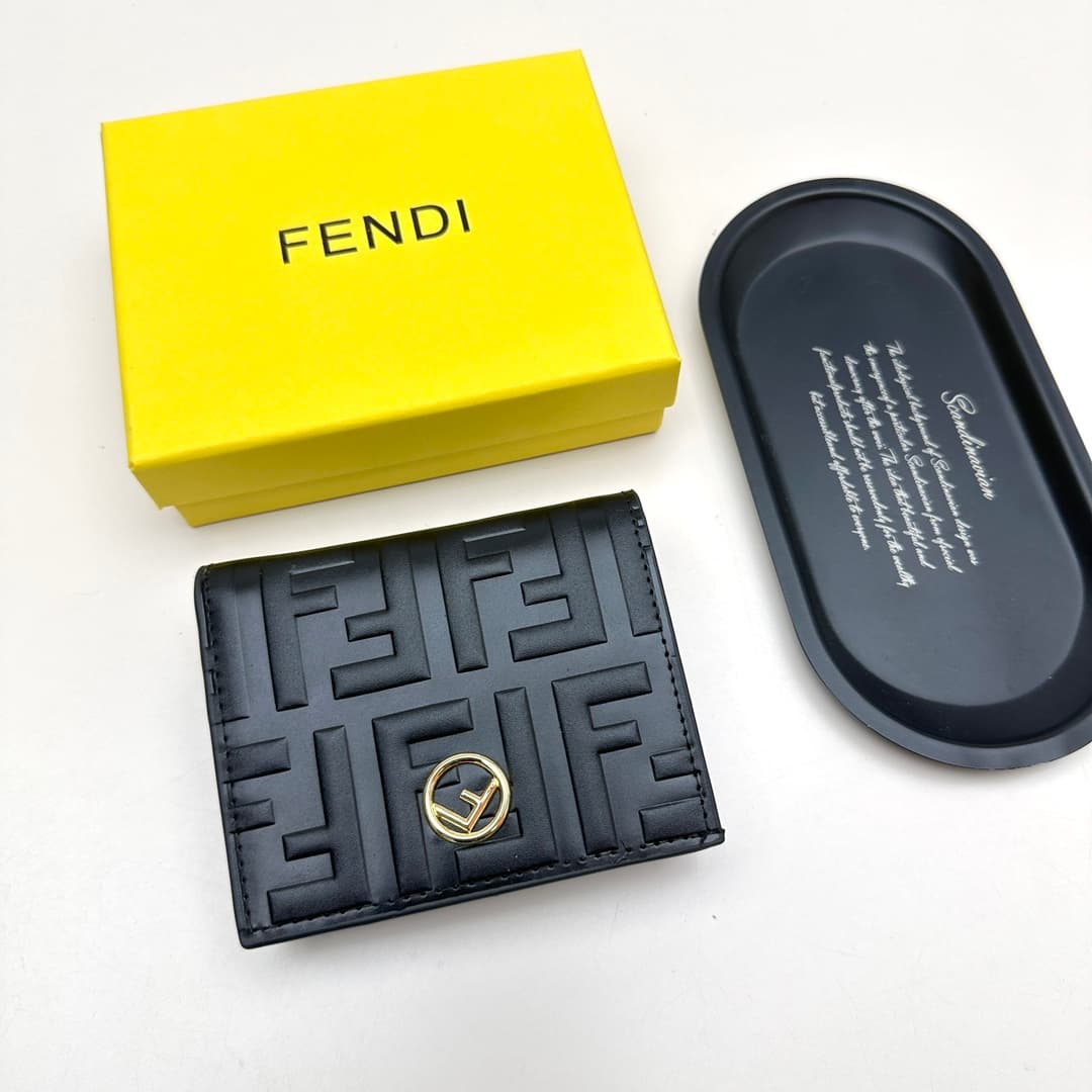 Fendi Black Wallet