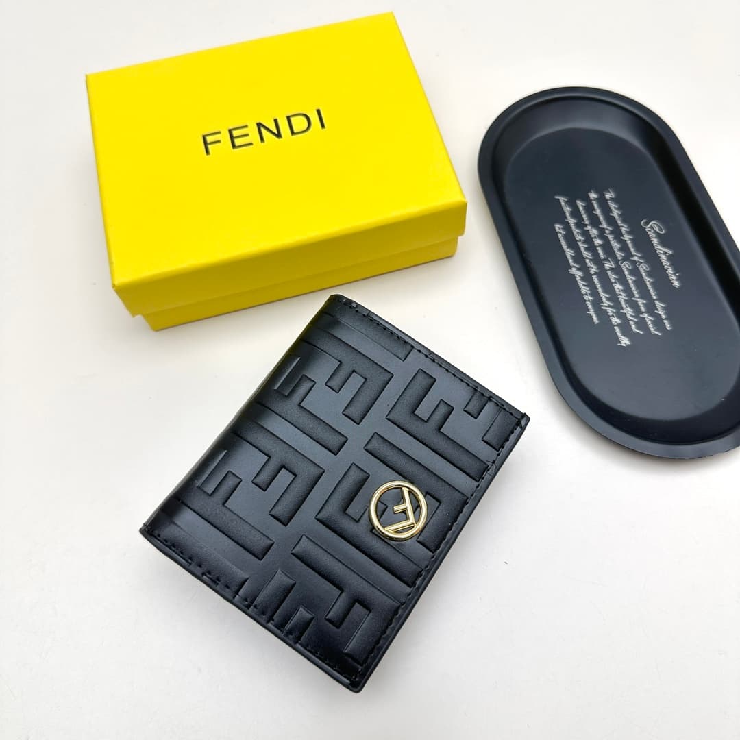 Fendi Black Wallet