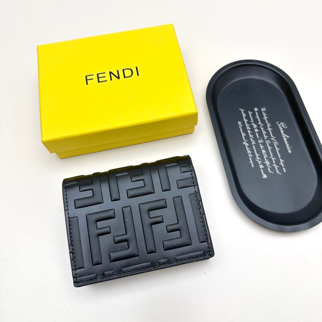 Fendi Black Wallet