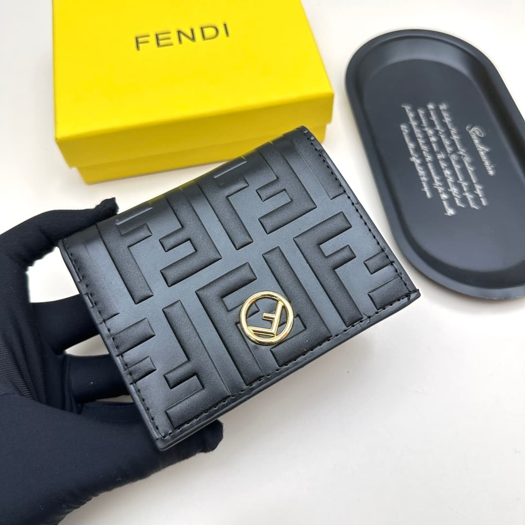 Fendi Black Wallet