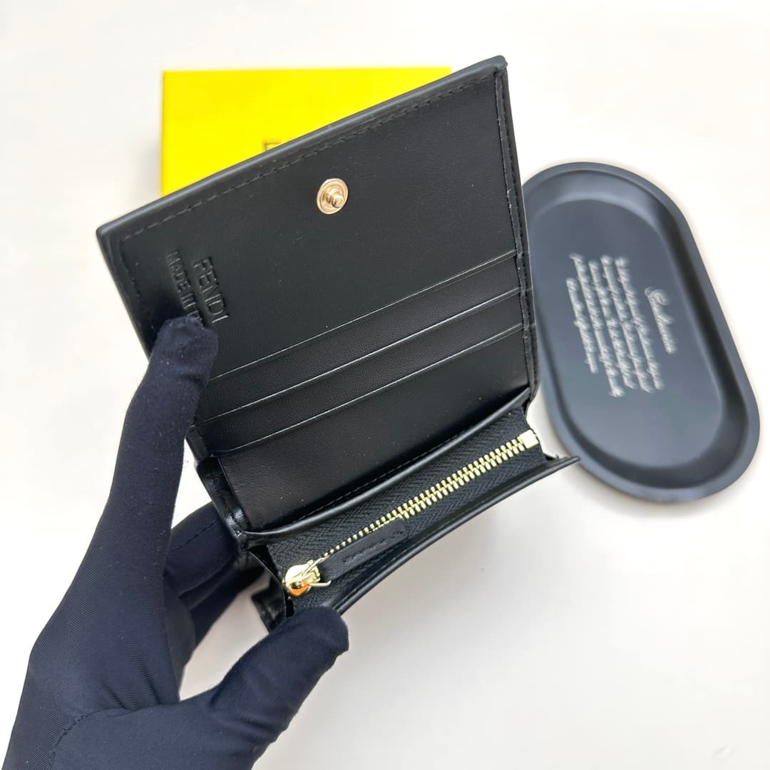 Fendi Black Wallet