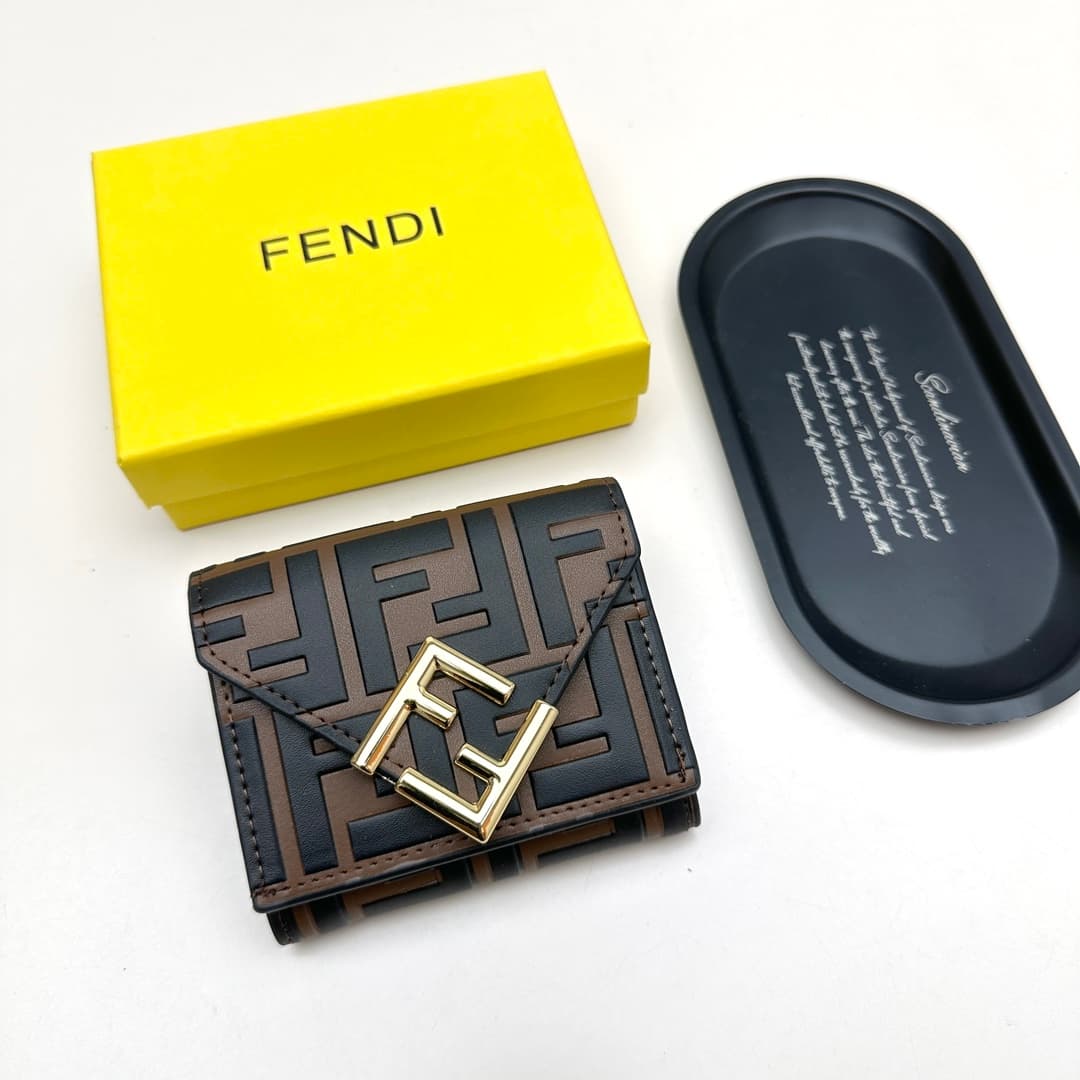 Fendi Black Wallet