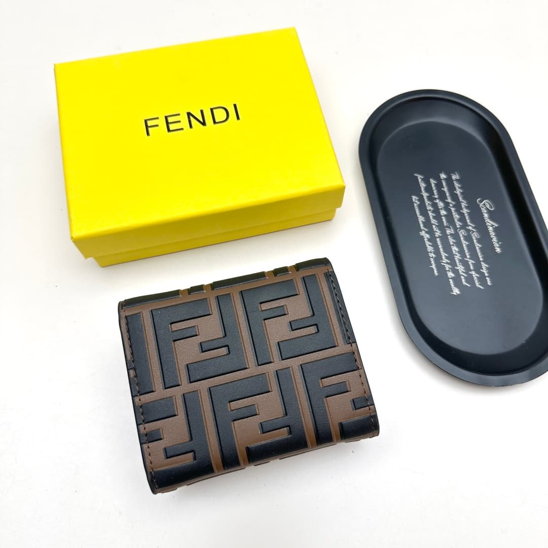 Fendi Black Wallet