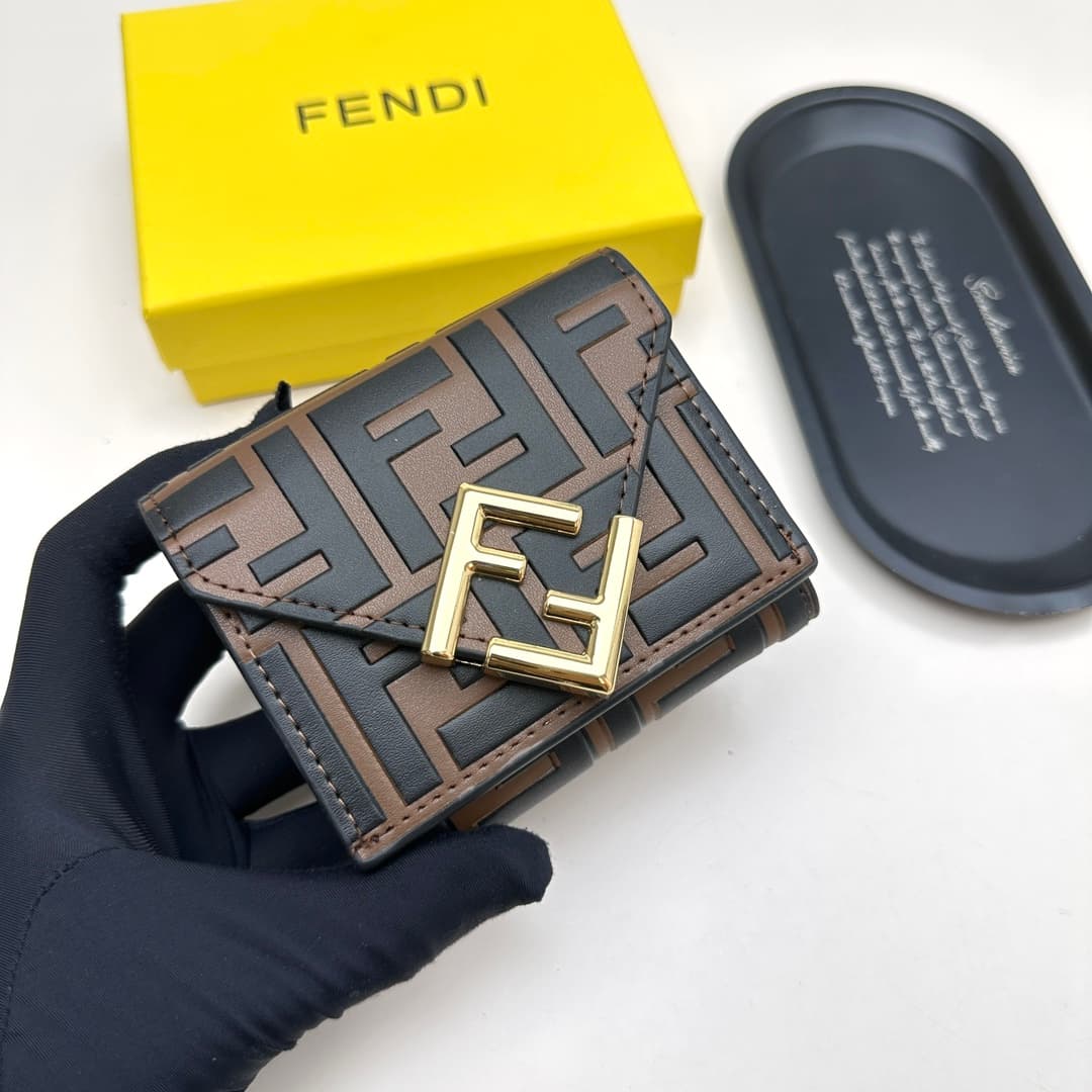 Fendi Black Wallet