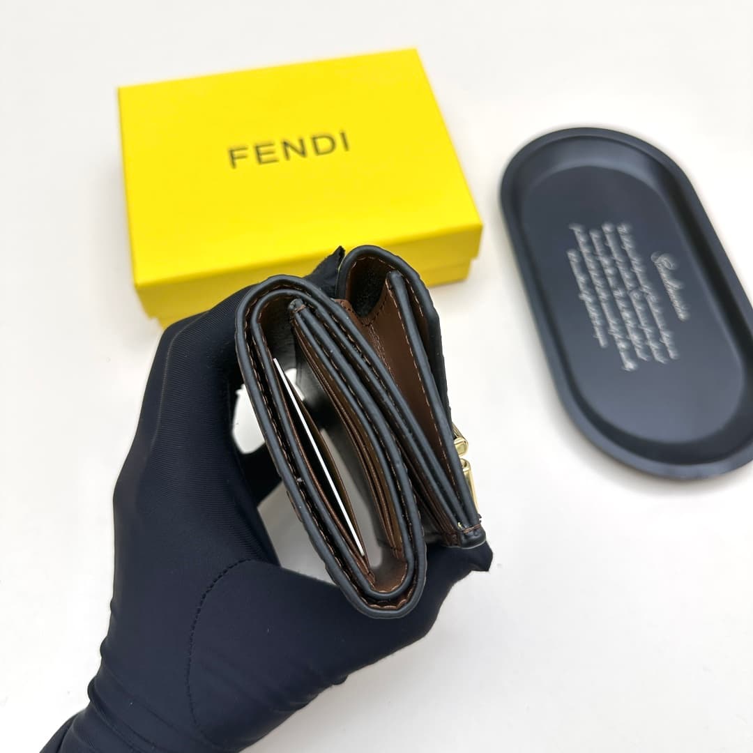 Fendi Black Wallet