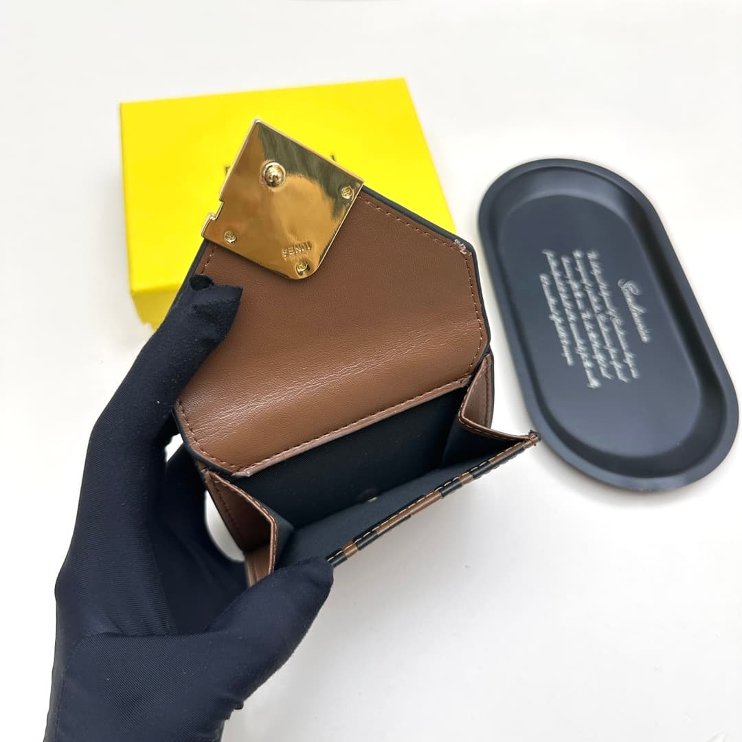 Fendi Black Wallet