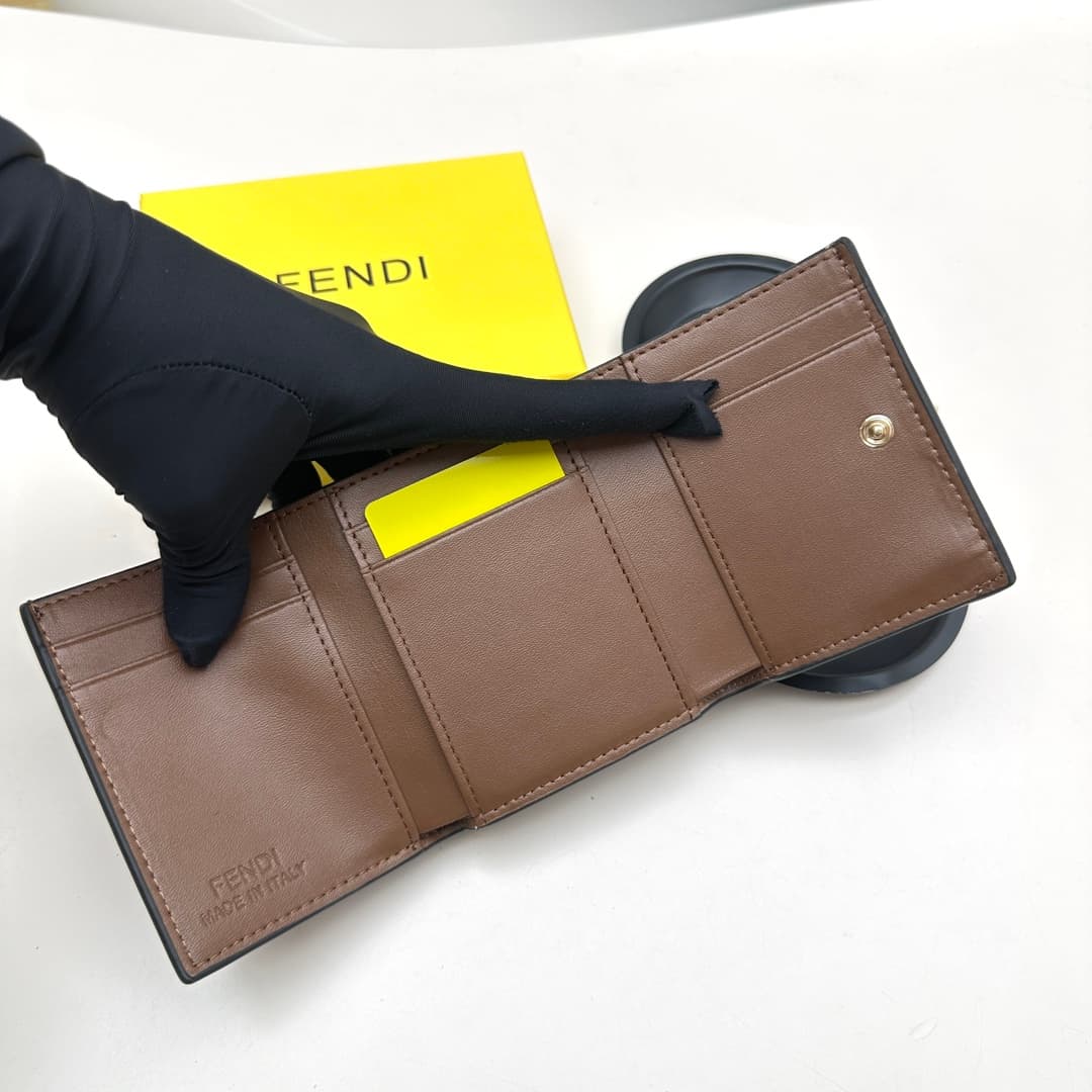 Fendi Black Wallet