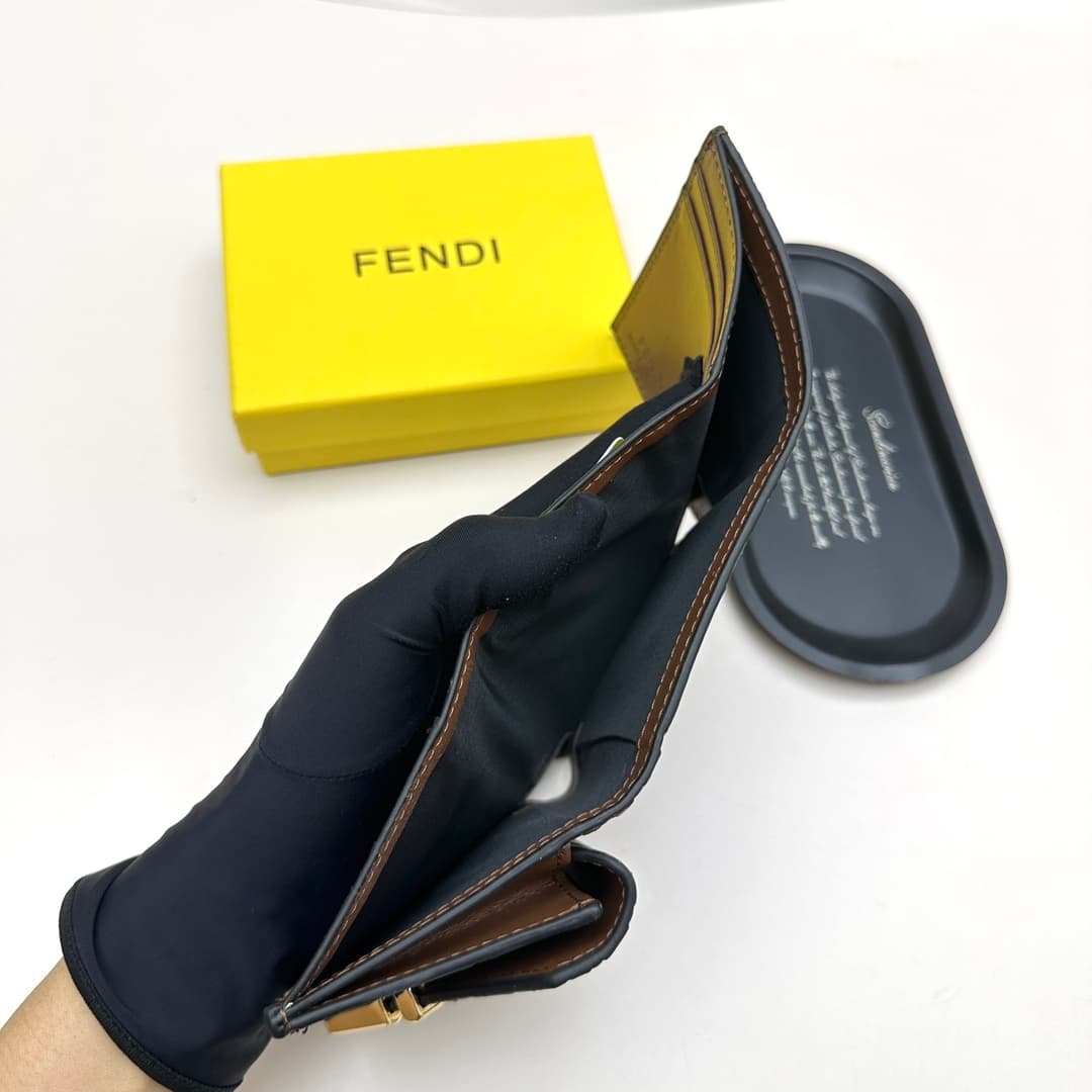Fendi Black Wallet