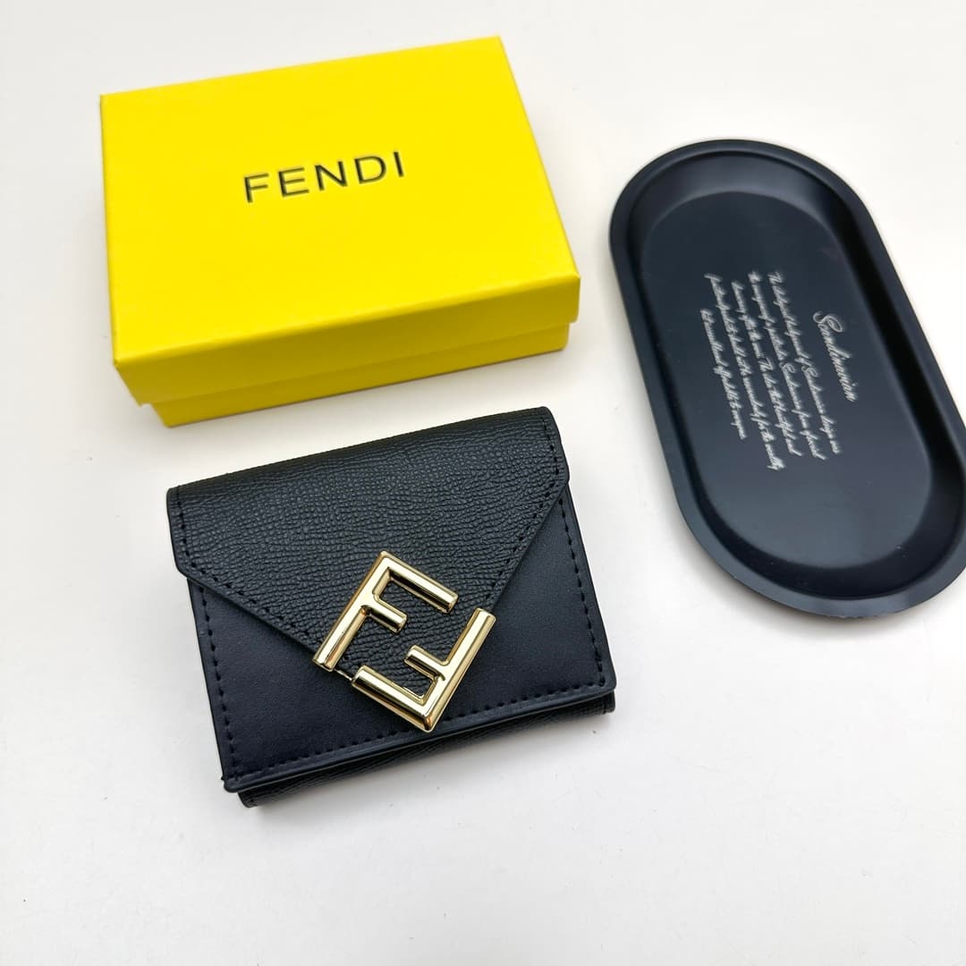 Fendi Black Wallet