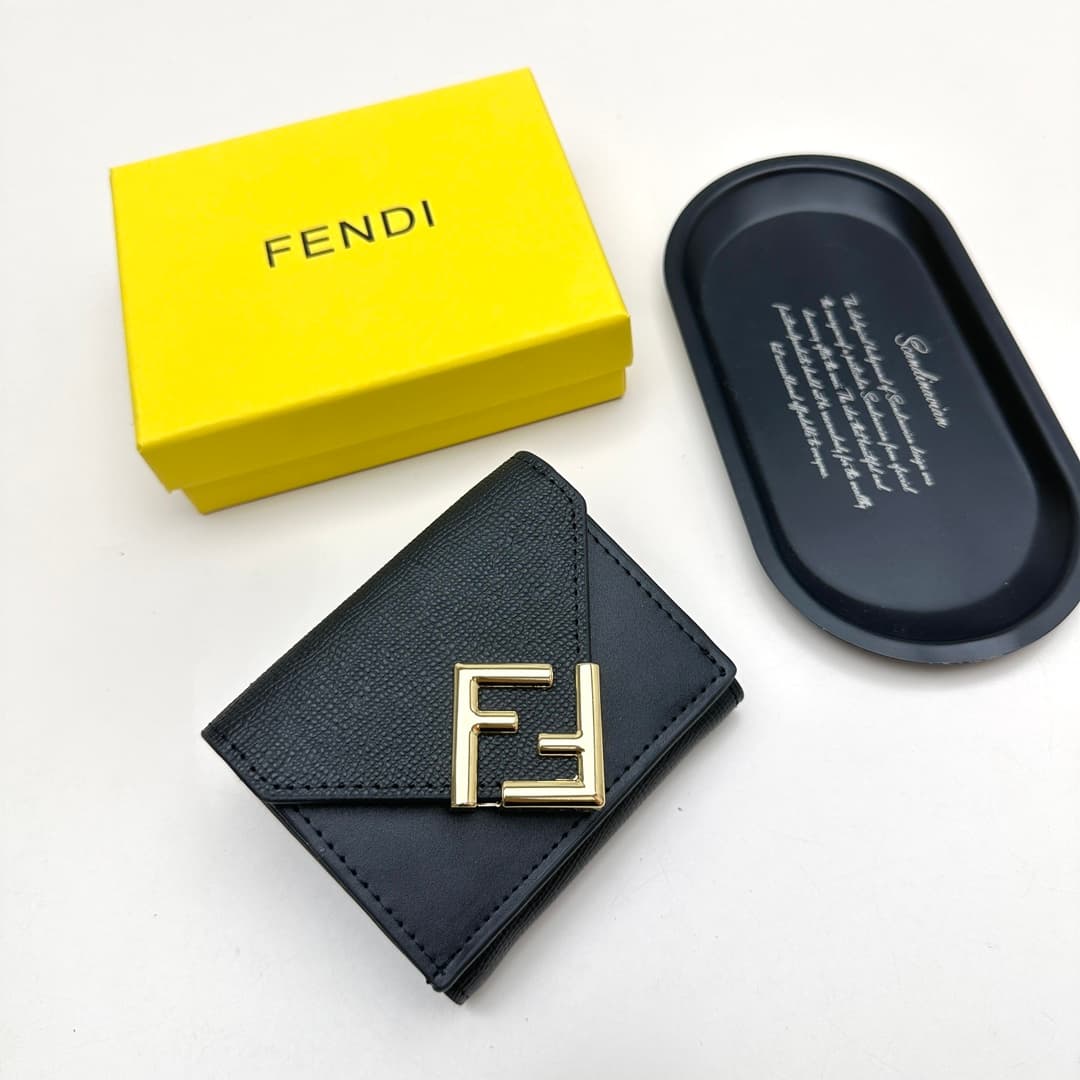 Fendi Black Wallet