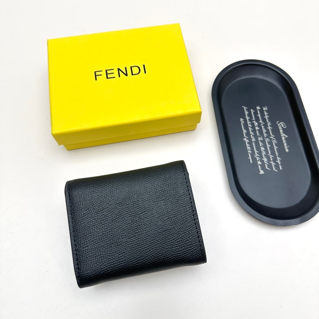 Fendi Black Wallet
