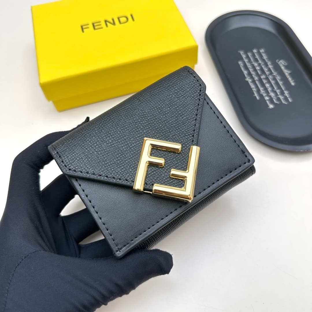 Fendi Black Wallet