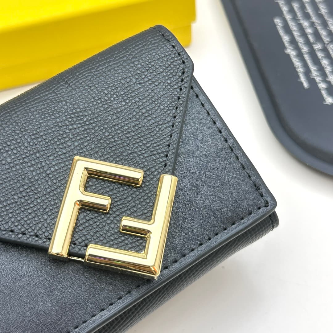 Fendi Black Wallet