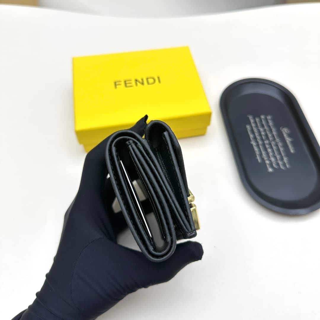 Fendi Black Wallet