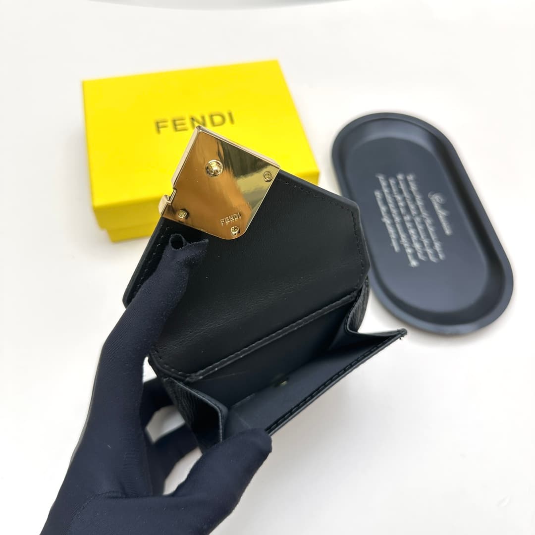 Fendi Black Wallet